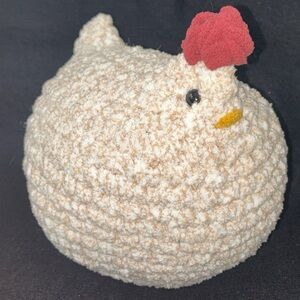 Handmade Crochet Plush Chicken